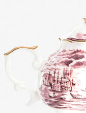 Smeraldina Hybrid printed porcelain teapot