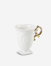 I-Wares Gold porcelain mug