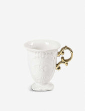 I-Wares Gold porcelain mug