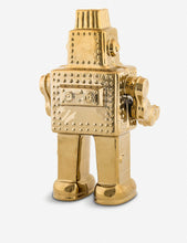 Robot gold-toned ornament 30cm