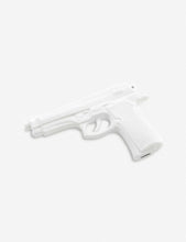 Gun porcelain ornament 15cm