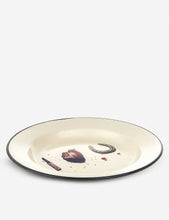 Seletti Wears Toiletpaper I Love U enamel plate 26cm