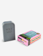 Seletti Wears Toiletpaper Why Me? tombstone soap