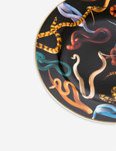 Seletti Wears Toiletpaper porcelain snake plate 27cm