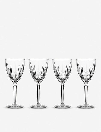 Marquis Sparkle oversized goblets set of four