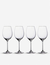 Marquis Moments crystal glass red wine glasses set of four