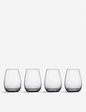 Marquis Moments stemless wine glasses set of four