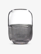 Jeff Leatham Infinity crystal vase 30cm