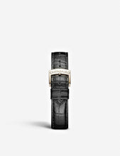 Classic 18ct rose-gold and alligator-leather watch