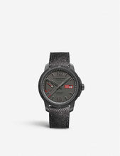 168566-3007 Mille Miglia GTS Power Control Grigio Speziale titanium and black cordura® watch