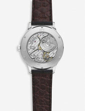 168591-3001 L.U.C XPS stainless steel and leather watch