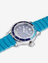 Happy Ocean stainless steel and diamond watch