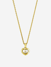 Happy Diamonds Icons 18ct yellow-gold and diamond pendant