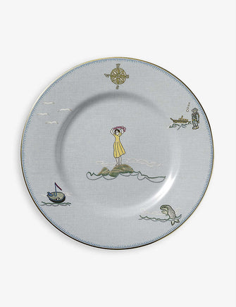 Sailor’s Farewell porcelain plate 20.5cm