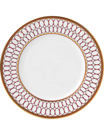 Renaissance Red bone china plate 27cm