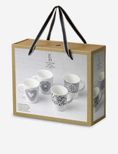 ED by Ellen DeGeneres Love Accent porcelain mugs set of four