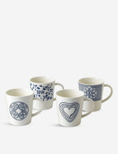 ED by Ellen DeGeneres Love Accent porcelain mugs set of four