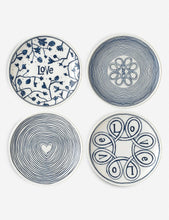 ED by Ellen DeGeneres Love Accent plates 16cm set of four