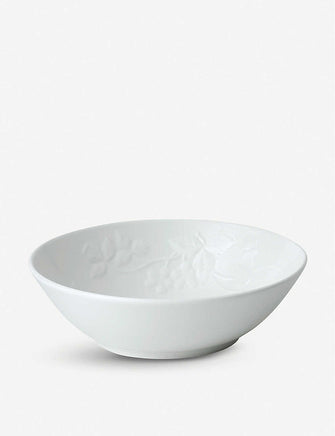 Wild Strawberry embossed bone china gift bowl 13cm