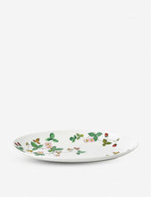 Wild Strawberry bone china coupe plate 26cm