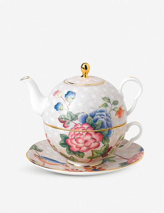 Cuckoo 24ct gold china teapot for one 310ml