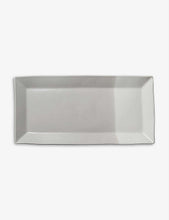 Coffee Studio rectangular porcelain tray 38.5cm