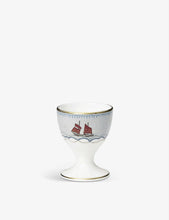 Sailor fine bone-china and 22ct gold egg cup 6.5cm