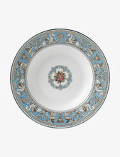 Florentine Turquoise soup bowl 23cm