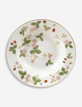 Wild Strawberry bone china soup plate 20cm