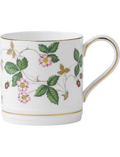 Wild Strawberry bone china and 22ct gold mug 300ml