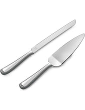 Wedgwood x Vera Wang silver-plated stainless-steel cake knife and server set