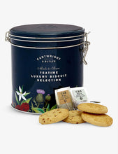 Tea Time Selection biscuit and tea barrel 580g