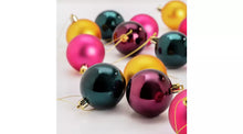 Pack of 24 Shatterproof Jewel Tones Baubles