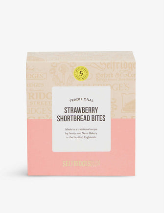 Scottish strawberry shortbread bites 100g