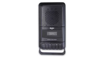 Bush Cassette Player and Recorder - Black