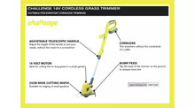 Challenge 23cm Cordless Grass Trimmer - 18V