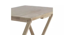 Single Folding Tray Table - Natural
