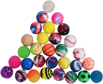 MunchieMoosKids 15 X Mixed Colour Jet Bouncy Balls