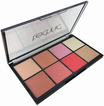 Technic Blusher & Highlighter Makeup Palette Tropical Paradise Matte & Shimmer