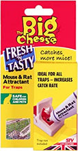 The Big Cheese Rat and Mouse Food Bait (26 g) - Poison-Free Rodent Bait Attractant