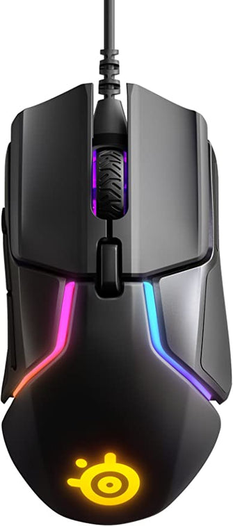 SteelSeries Rival 600 Gaming Mouse, 12,000 CPI TrueMove3+ Dual Optical Sensor, 0.05 Takeoff Distance, Adjustable Weight Syst