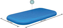 Bestway BW58108 Family Pool Cover - 129 x 82 Inches - Blue