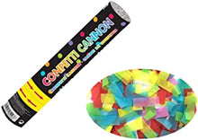 Amscan 9902992 - Colourful Rainbow Confetti Compressed Air Party Cannon - 24cm