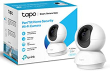 TP-Link Tapo Pan/Tilt Smart Security Camera, Indoor CCTV, 360° Rotational Views, Works with Alexa&Google Home, No Hub Required, 3MP(2304 × 1296)High Definition, Night Vision, SD Storage(Tapo C210)