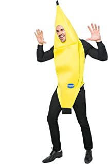 Spooktacular Creations Appealing Banana Costume Adult Deluxe Set for Halloween Dress Up Party and Roleplay Cosplay (Standard)