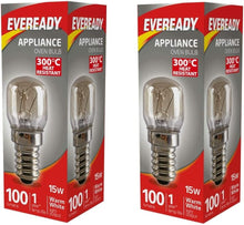 2 X 15w Universal 300c OVEN COOKER APPLIANCE Bulb Lamp SES E14 Light Bulbs 240V