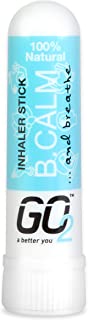 GO2 Inhaler B. Calm Stick — Essential Oils for Convenient On-The-Go Use — 100% Natural, Synthetic-Free and Cruelty-Free (1ml Tube)