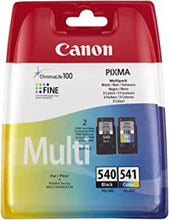 Canon Genuine Ink Cartridges PG-540/CL-541 - Pack of 2 Multi-Coloured For Selected PIXMA MX, MG and TS Series