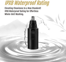 URBANER Rechargeable 4-in-1 Facial Hair Grooming Kit for Men, Waterproof Ear and Nose Hair Remover, Painless Eyebrow Trimmer, Wet and Dry Use Beard Styler, Portable Beard Shaver, MB-990