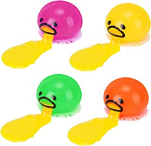 4pcs Vomiting Egg Toy Puking Stress Ball, Sucking & Puking Yolk Stress Relief Toys for Kids and Adults, Squeezing Squishy Puking Ball Prank Toys Gift